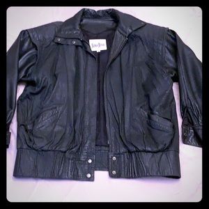 Neiman-Marcus Brand Women’s Soft Leather Jacket